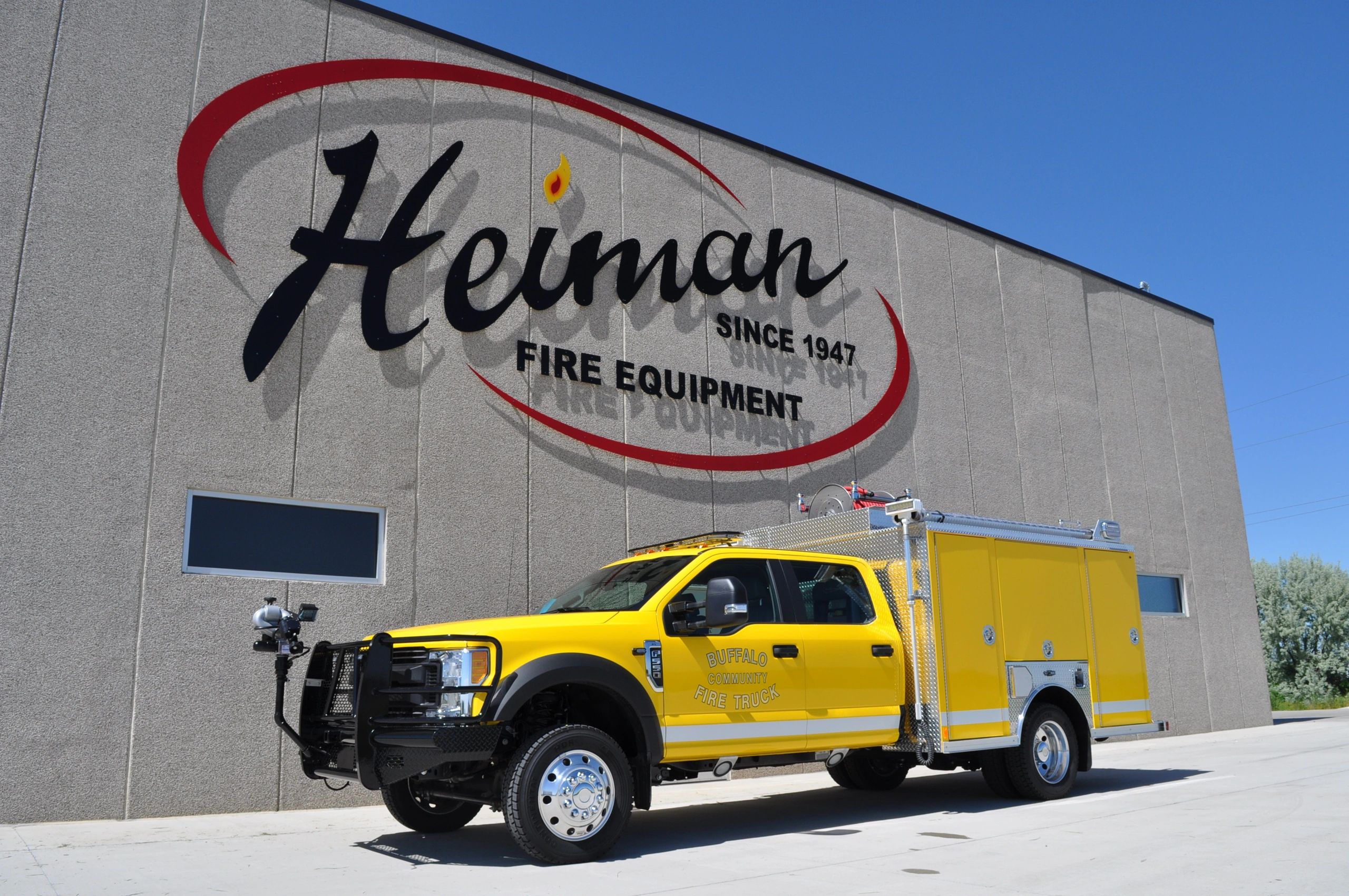 Buffalo, ND Fire Dept. Heiman Fire Quick Attack